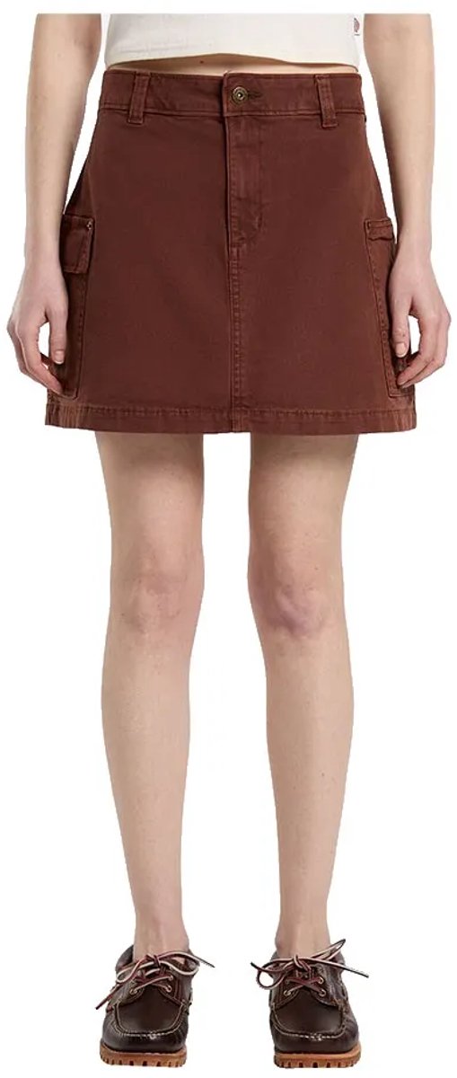 Dickies River Ranch Mini Rok S Vrouw Capuccino