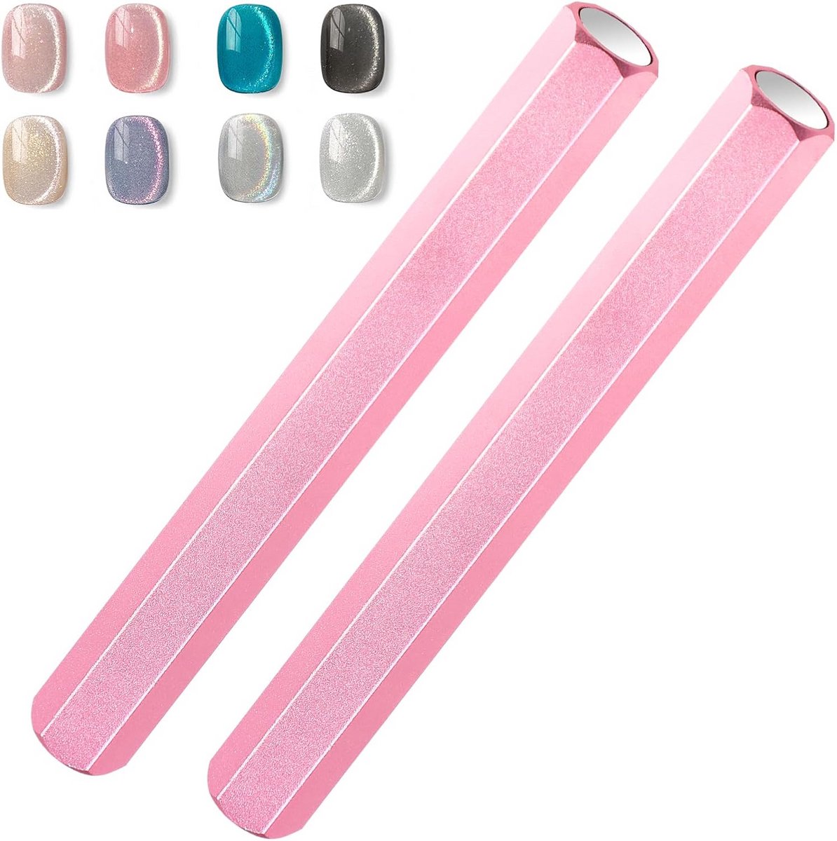 2 Stuks Nagelmagneet voor Kattenoog Effect - Nail Art Gereedschap
