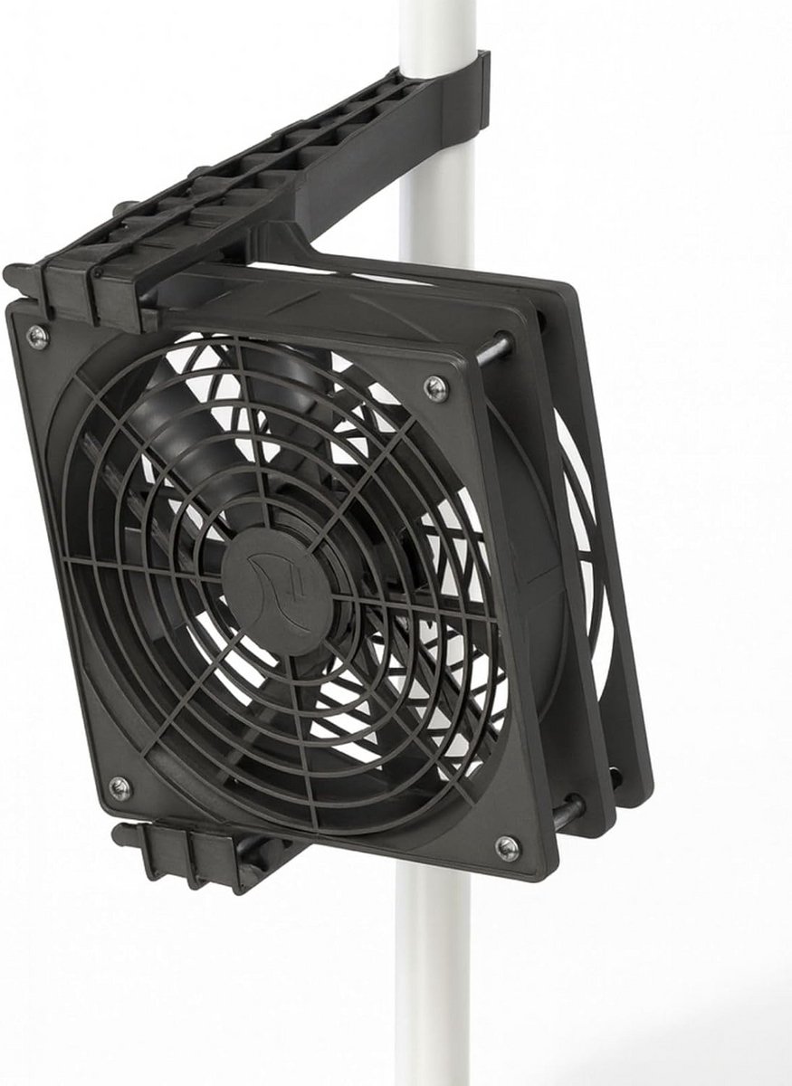 Stille Mini Ventilator voor Groei- en Ventilatieboxen - Efficiënte 24V Clip Fan