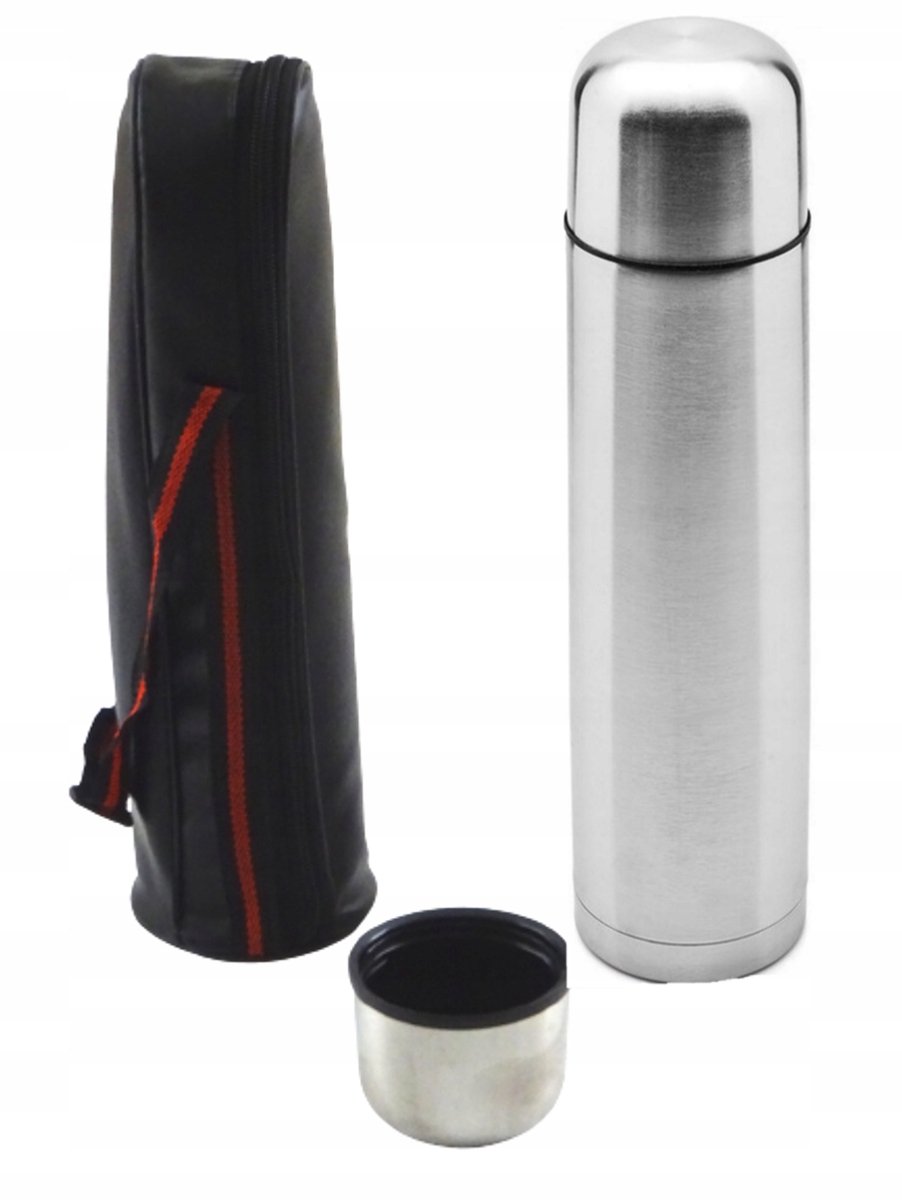 RVS Thermos Fles 0.5L - Ideale Reisgenoot