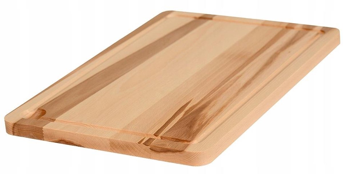 Grote Houten Snijplank XXL Beuken - Keukenplank met Vanggoot