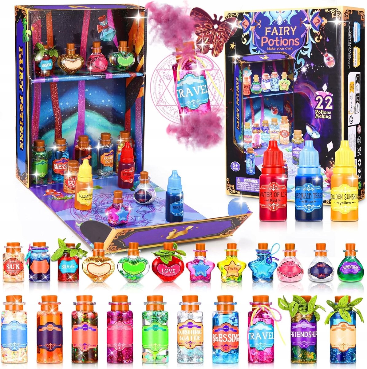 Magische Mix Drankjes Set voor Kinderen - Creatieve Tovenaar Speelgoed