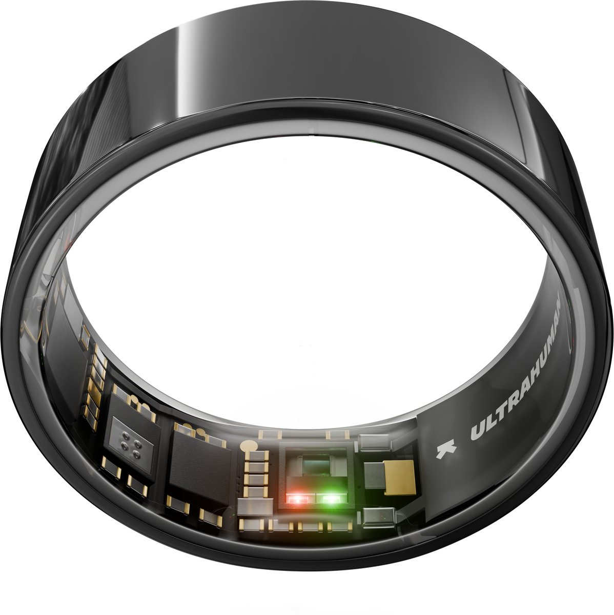 Ultrahuman AIR Smart Ring, Aster Black - Grootte 14