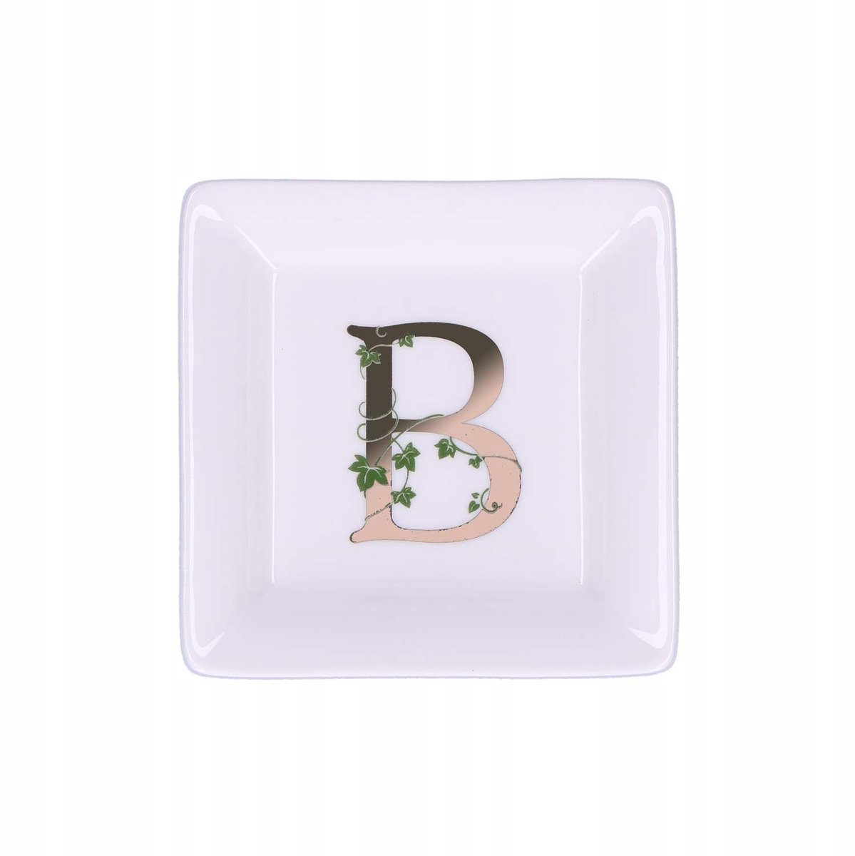 La Porcellana Bianca Adorato Kwadrat Borduur 10cm - Italiaans Porselein