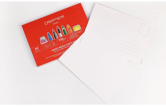 Bloc de papier technique mixte Caran d'Ache A3 20 feuilles
