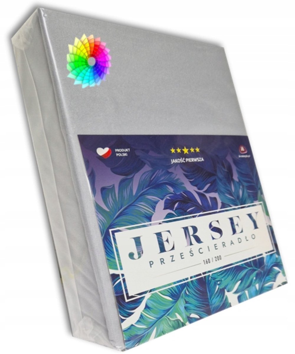 Jersey Hoeslaken met Elastiek 180x200cm - Premium Katoen