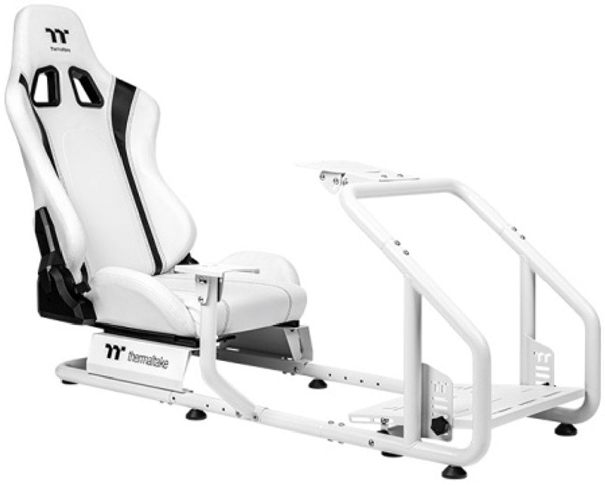 Thermaltake GR300 Snow – Racing Simulator Cockpit – Verstelbare Seat & Stevig Frame