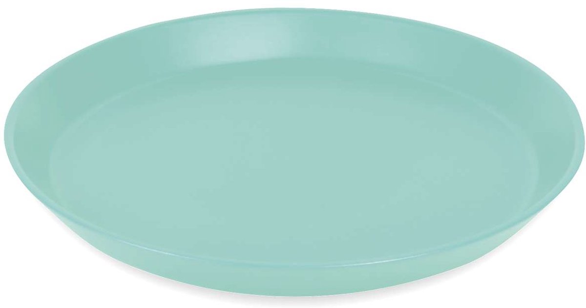 koziol NORA, Dinerbord, Rond, Kunststof, Groen, NORA, 205 mm