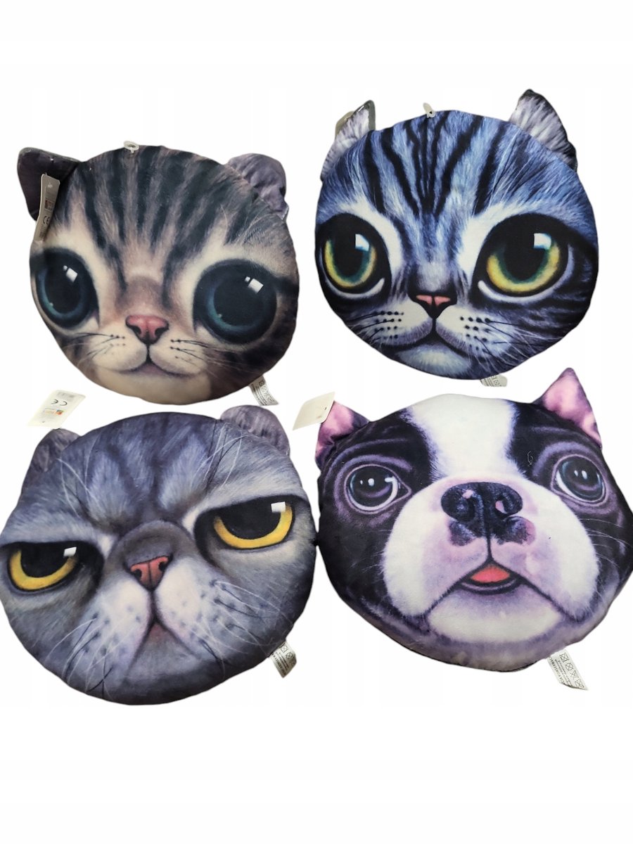 Zachte Kattenkussen - Schattig Decoratief Kussen voor Kinderen