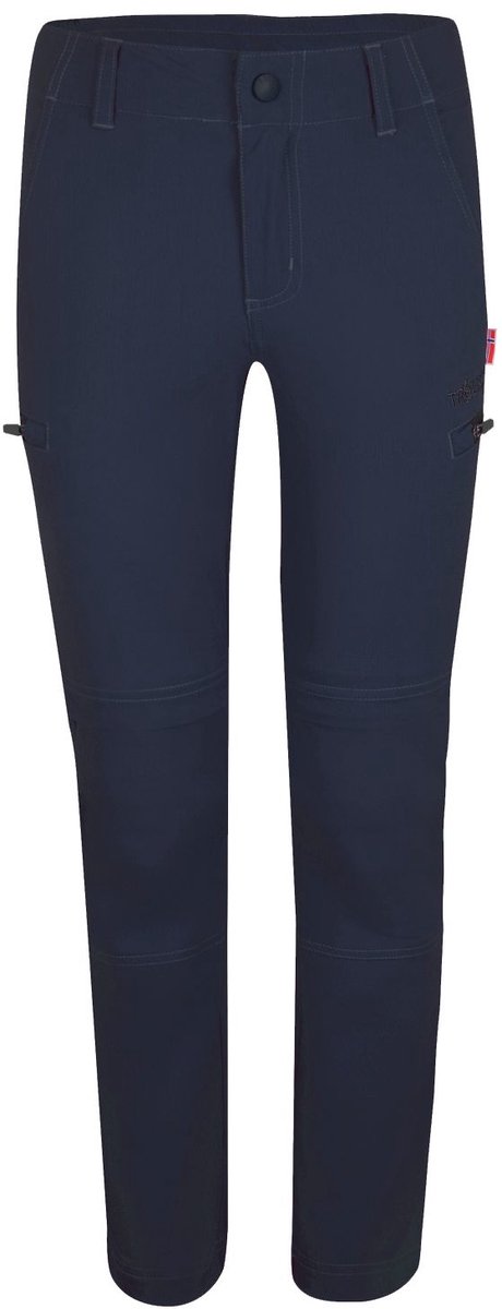 Trollkids Kjerag Zip-off Broek Blauw 134 cm Jongens,Meisjes
