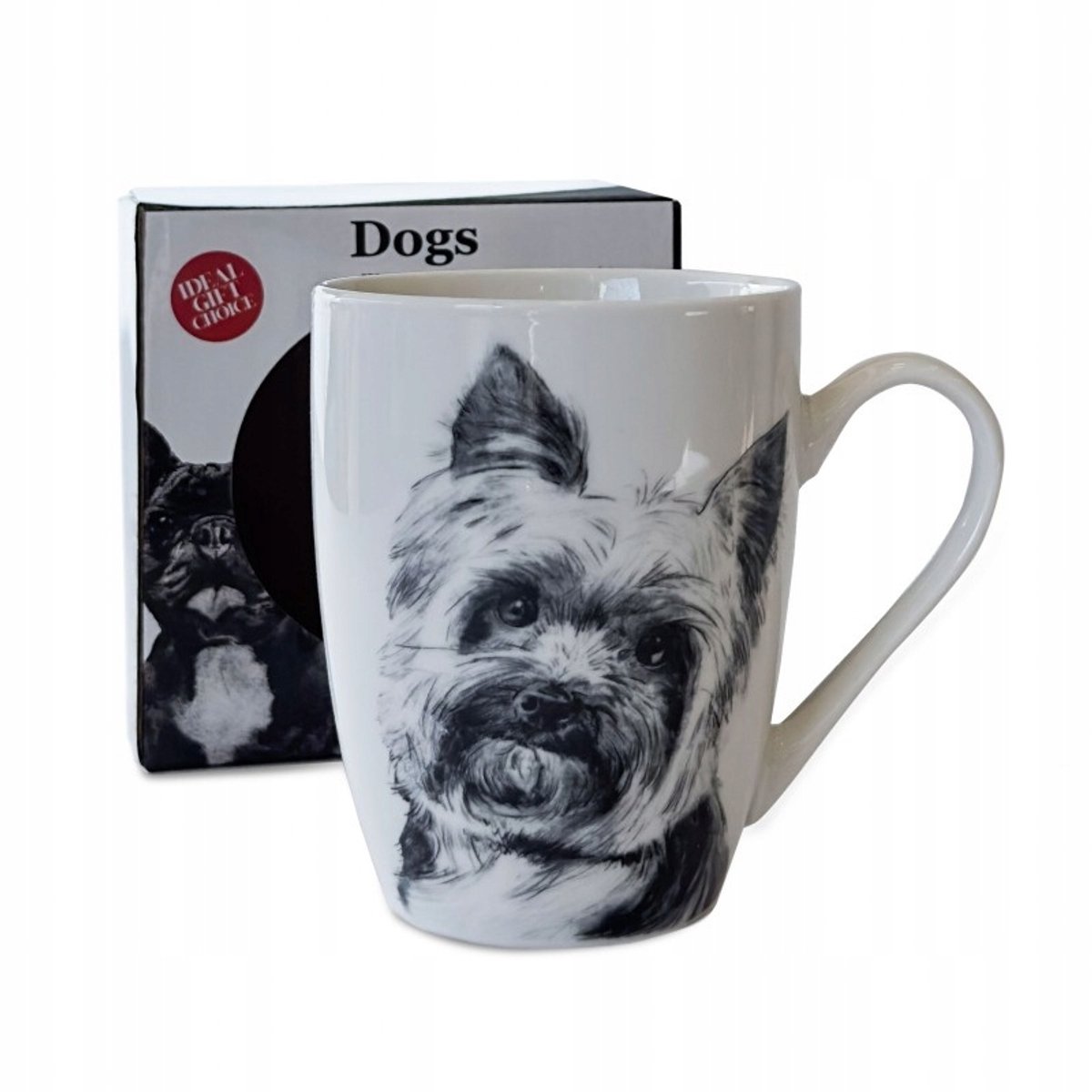 Yorkshire Terrier Mok 350ml - Porselein, Geschenkverpakking