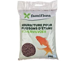 Famiflora Koi Mix OSW Astax Pond Pellet - 6 mm - 15 L - Luxe Voedermix voor Gezonde, Kleurige Koi - Stimuleert gezonde groei zodat je koi groot en sterk worden