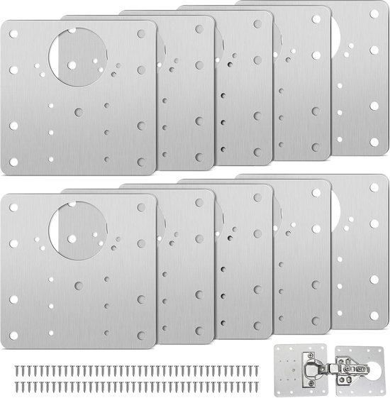 HETTICH Reparatieplaat voor montageplaten wit, 2 stuks kopen! | HORNBACH