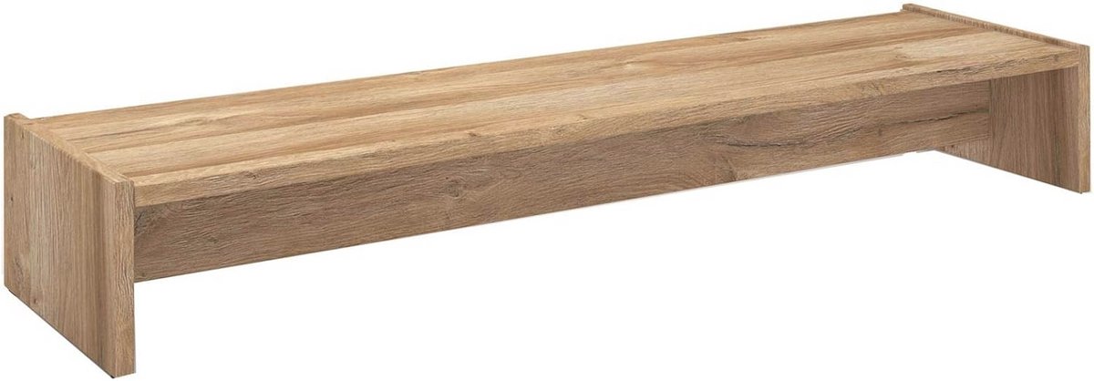 Monitorstandaard voor 2 Beeldschermen - 100 cm in Wild Eiken