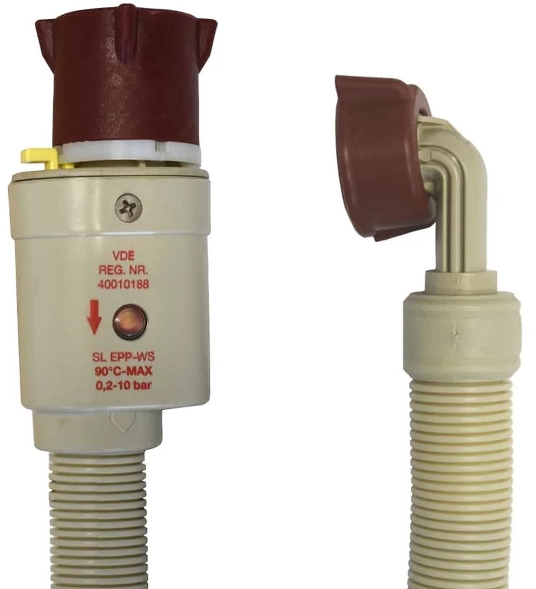 Wasmachine aanvoerslang met Aquastop, 2,5 meter