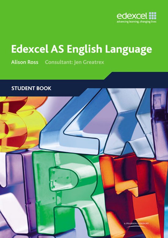 Edexcel AS English Language Student Book - cover