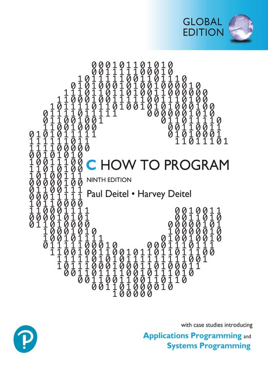 C How to Program: With Case Studies introducing Applications ... - cover