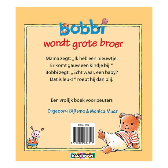 Bobbi - Bobbi wordt grote broer - cover
