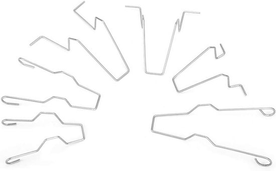 6 stuks auto koplamp staaldraad metalen ondersteuning lamp lamp basis vaste stabiele gesp veer fixator clip licht retainer 1.2 H1 H4 H7 | NL