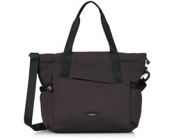 Hedgren Galactic – Shopper / Tote bag – Waterafstotend & stofwerend – Afneembare schouderriem – A4-formaat – Polyester - Zwart
