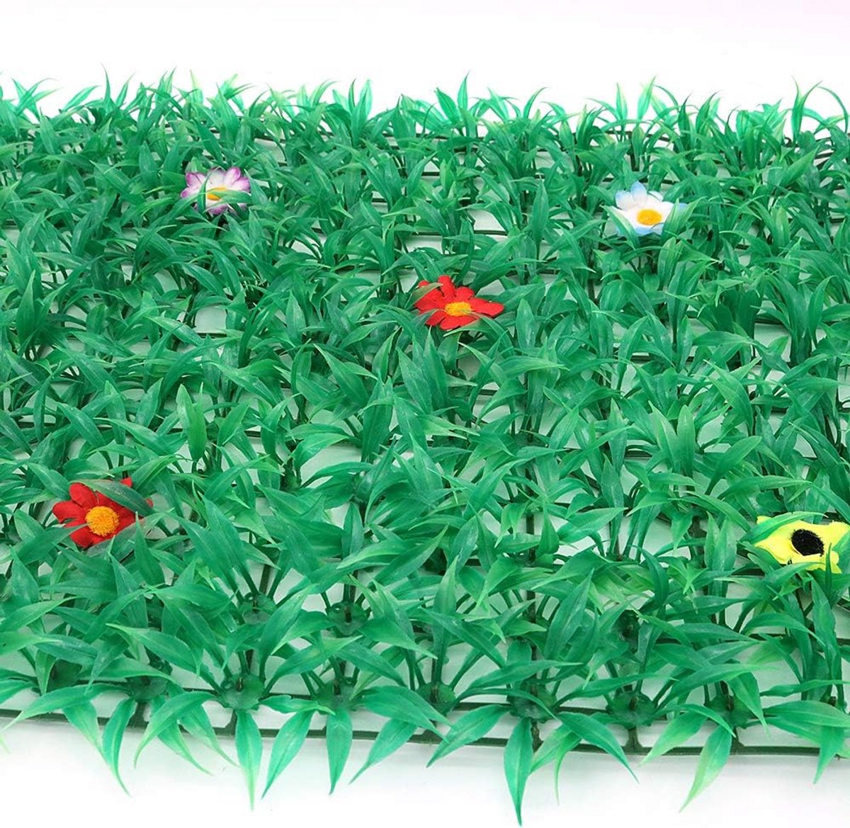 Kunsthaag Groen Wandpaneel 60x40cm - Realistische Kunstplanten voor Binnen en Buiten