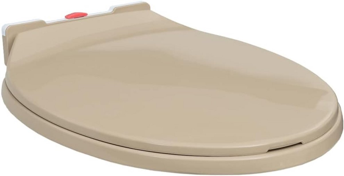 Toiletzitting Ovaal met Softclose en Quick-Release Montage - Beige