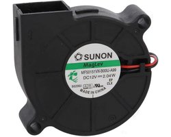 Radiale ventilator 50mm x 50mm x 15mm DC 12V 5000 tpm 40 dBA vapo lagers