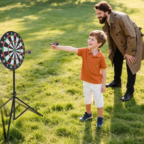 Unyqoos® Verstelbare Dartboard Standaard met Draagbaar Ontwerp voor Reizen en Thuisgebruik van Merkloos — afbeelding 3