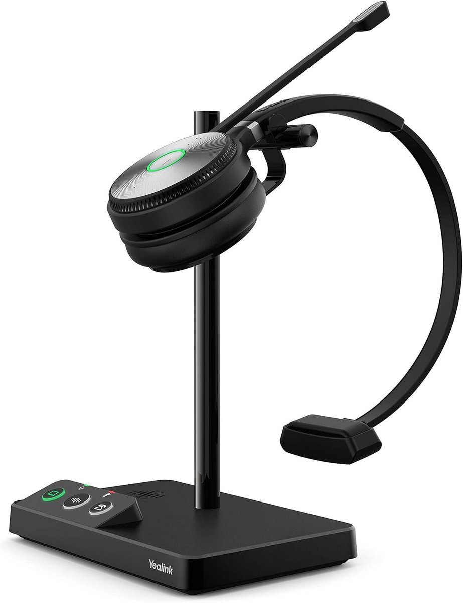Draadloze Mono DECT Headset voor UC met Ruisonderdrukking en HD-voice