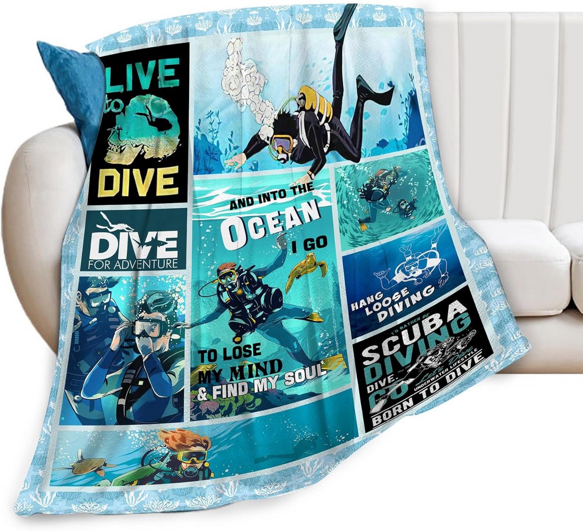 Zachte Fleece Dekens voor Buitensport en Ontspanning - 101,6 x 127 cm