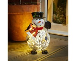 Décoration d'Ours Polaire de Noël Lumineuse avec LED, Décoration d'Hiver Autoportante pour l'Intérieur