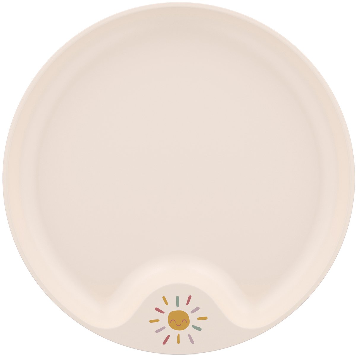 Mepal Mio Kinderbord - Magnetronbestendig - Met greep - Kinderservies - Sunshine & Rainbow