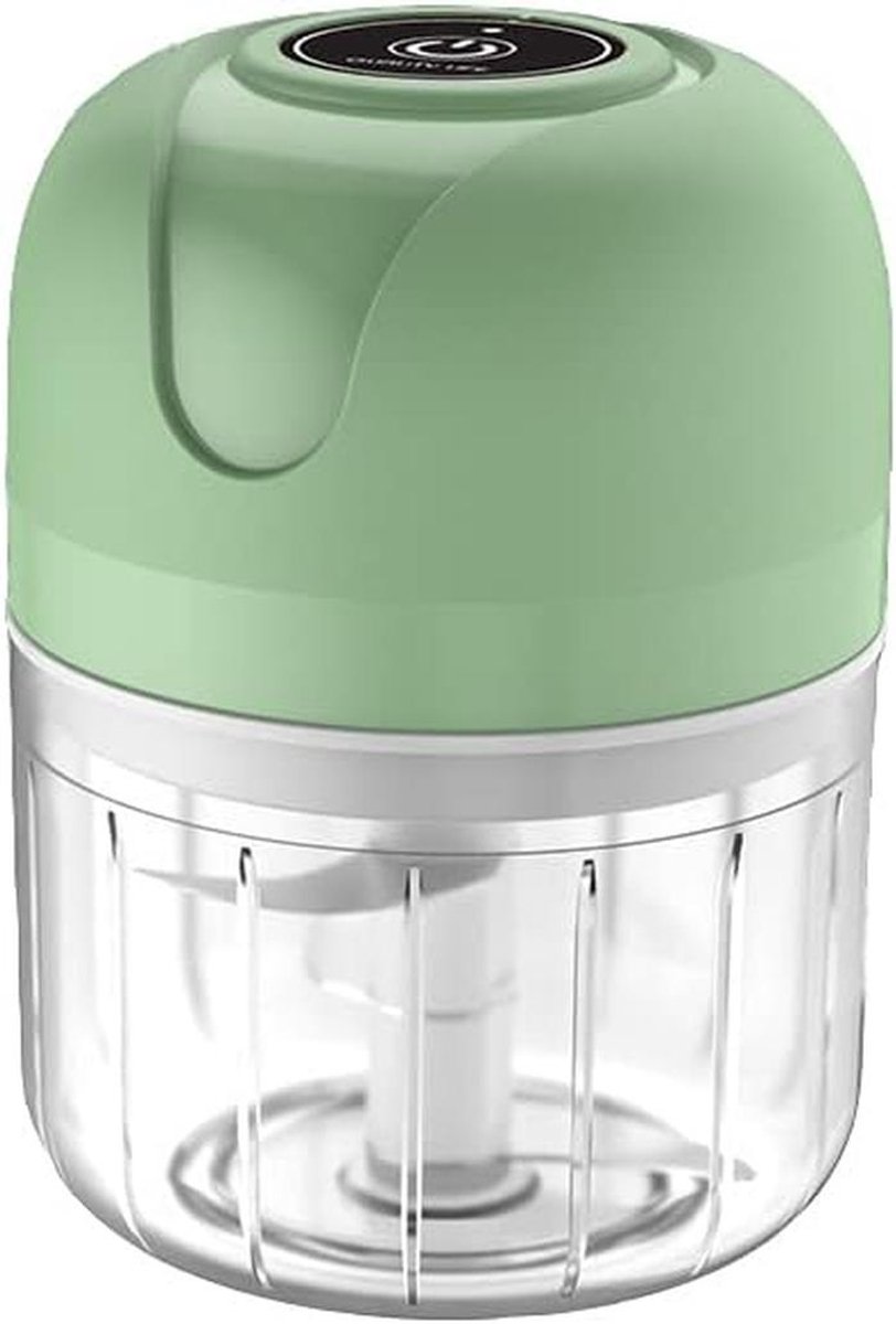 Draadloze Mini Knoflook Crusher voor Groenten en Fruit - Handige Keukenhulp