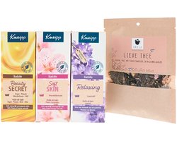Kneipp Badolie Cadeauset 4-delig - Beauty Secret, Soft Skin & Relaxing met Thee