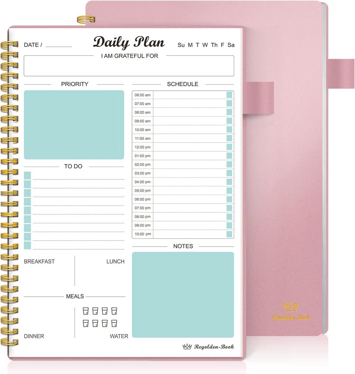 Dagelijkse Planner Notebook - Organiseer je Leven met een To Do Lijst