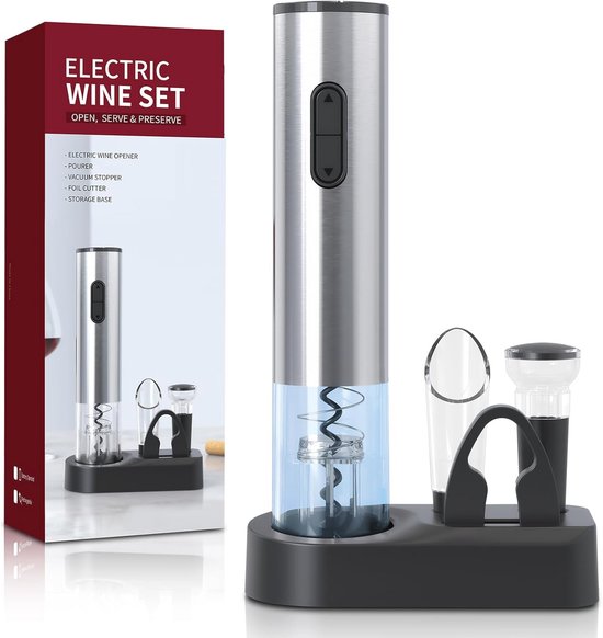 CIRCLE JOY Elektrische Salz und Pfeffermühle 2er Set Gewürzmühle aus