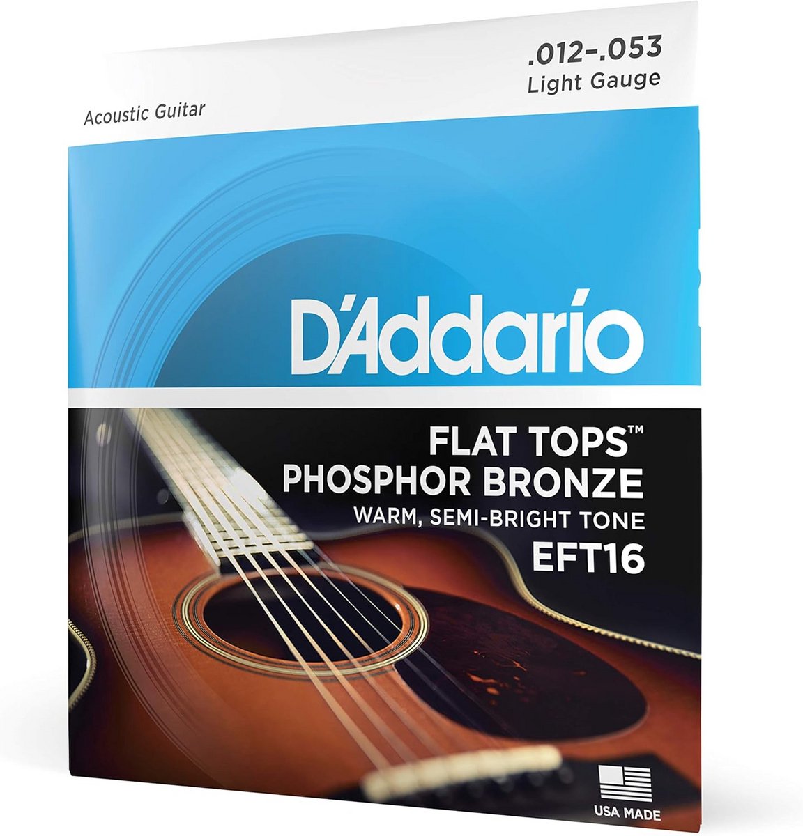 Akoestische Gitaarsnaren 12-53 Phosphor Bronze Light - Flat Tops