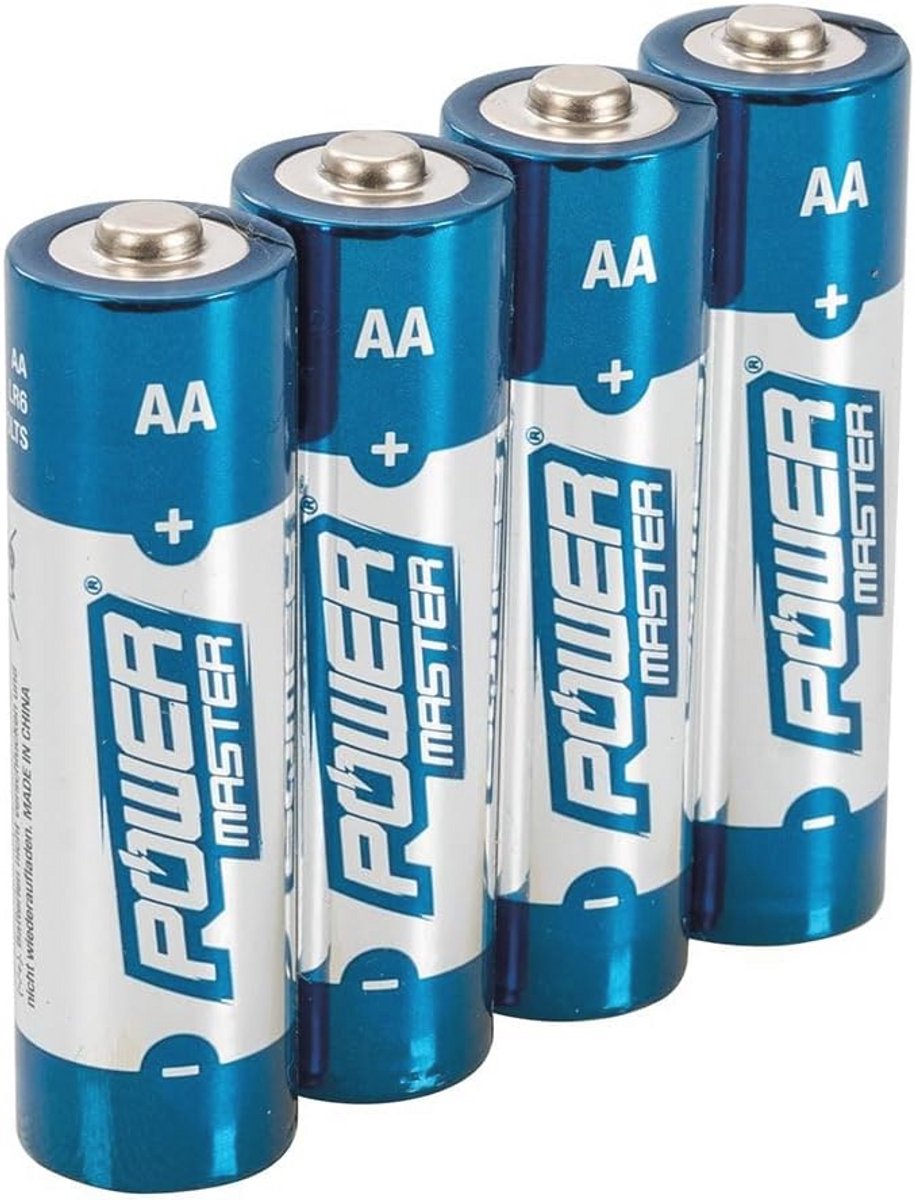 AA Super-alkalinebatterijen - 4-pack - 1,5 V - Blauw