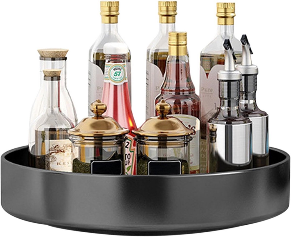 Multifunctioneel Draaiplateau - 32 cm Draaibaar Keukenrek en Organizer
