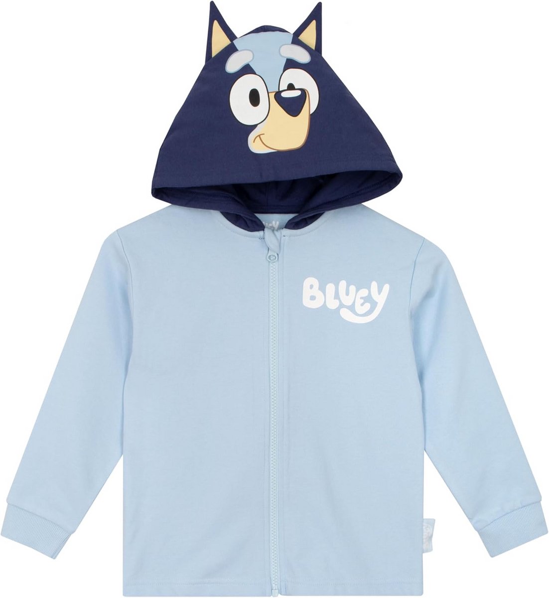 Kinder Hoodie met 3D Oren - Jongens Zipvest met Capuchon - Verkleedkleding