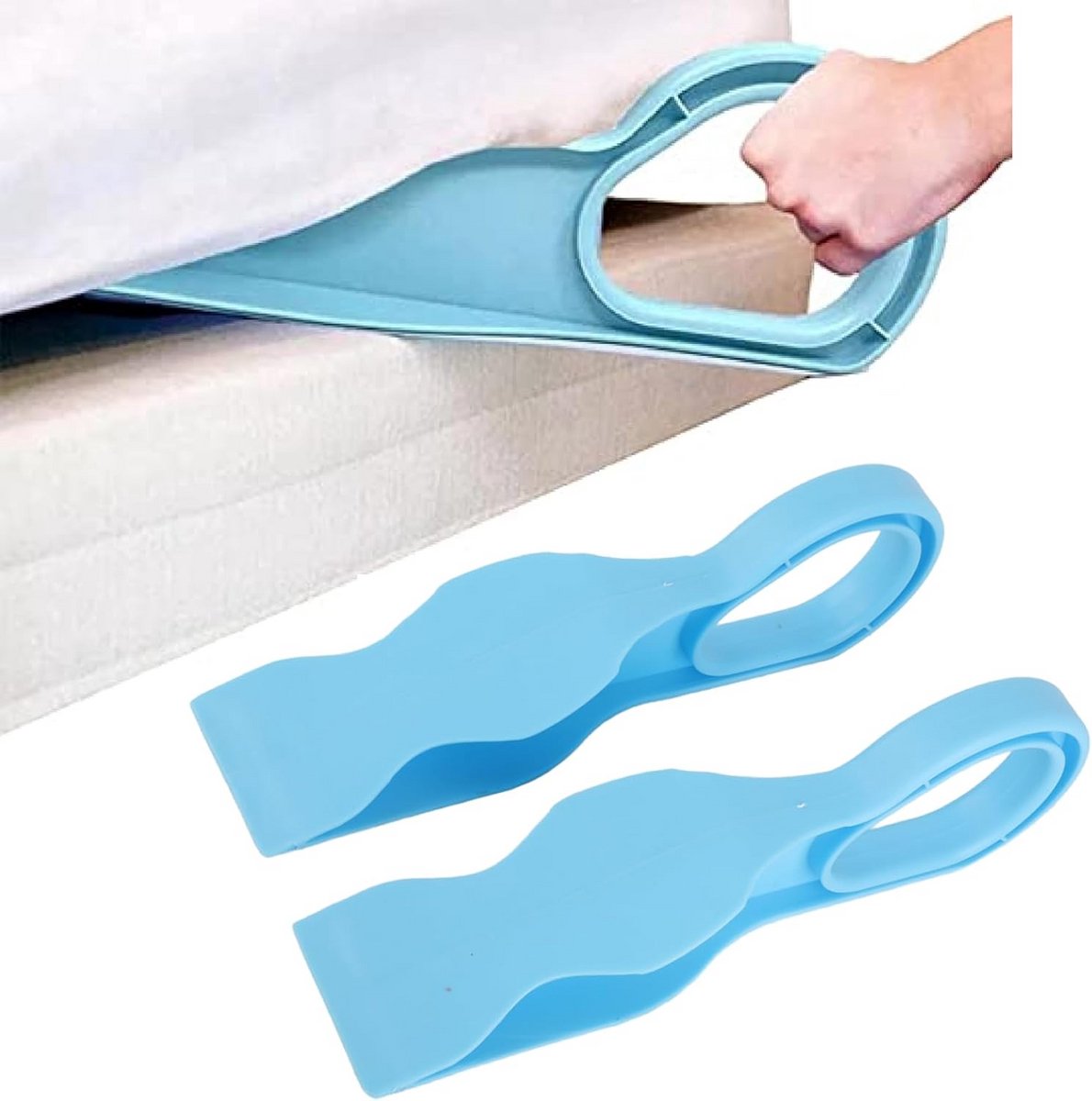Ergonomische Matraslift met Beddengoed Insteekgereedschap voor Gemakkelijk Bed Verschonen