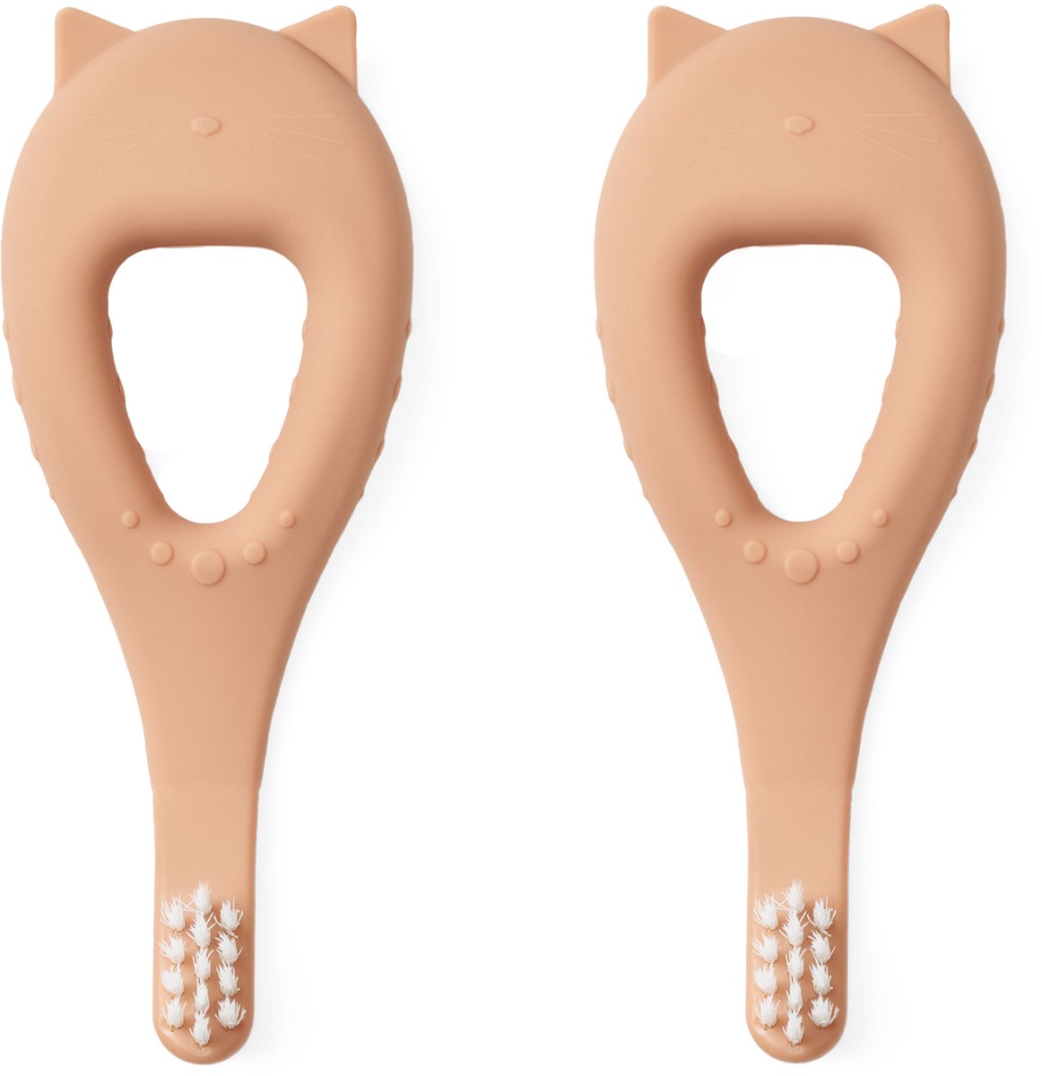 Liewood Janelle Cat Tandenborstel - 2 Stuks - Tuscany Rose
