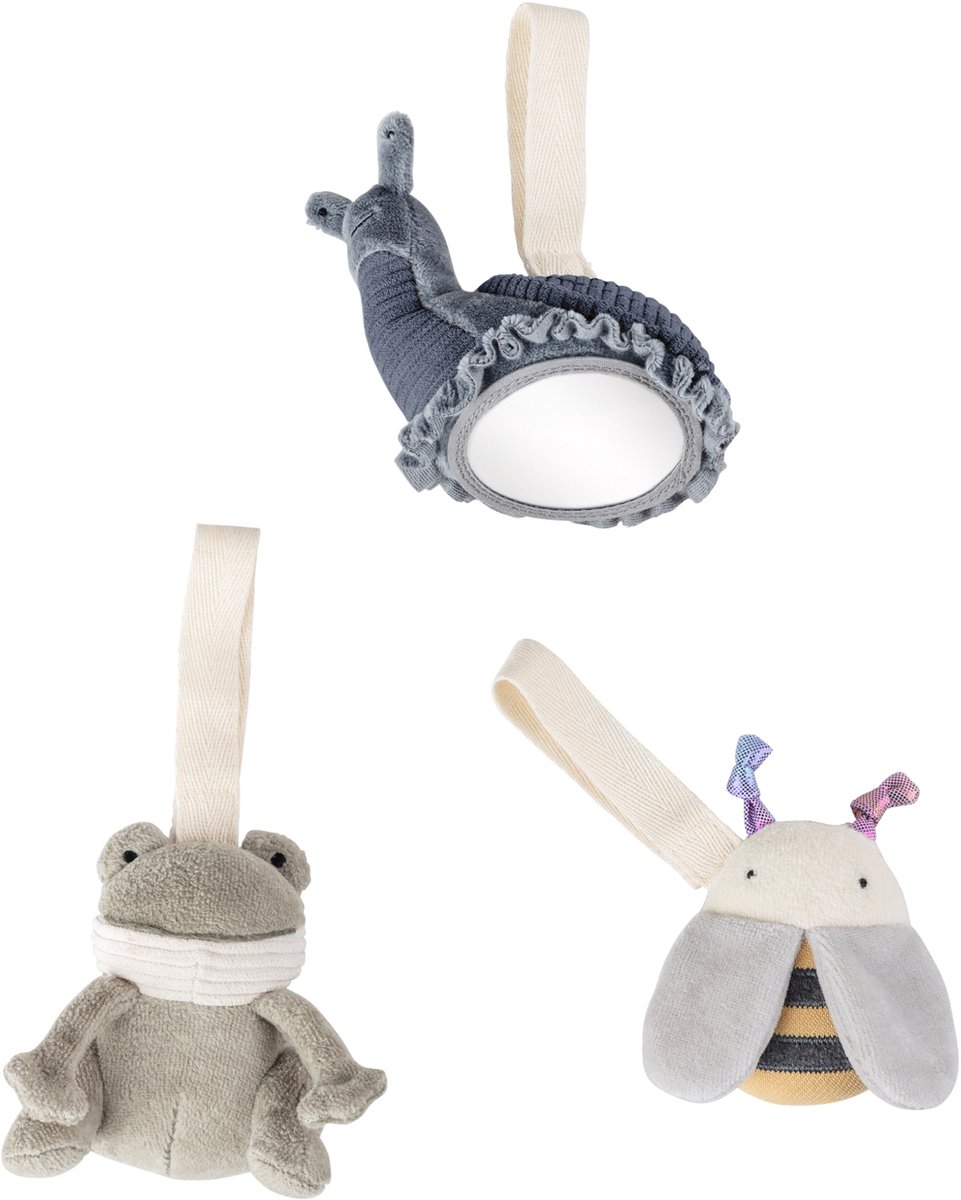 Activity Toys – 3 pcs – Frog, Bee & Snail