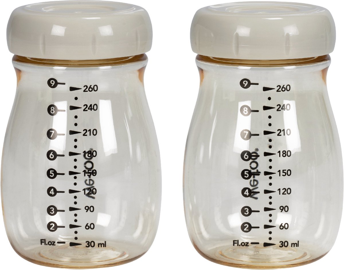 We-Too Opbergbakje - 260 ml - 2 Stuks - Oatmeal