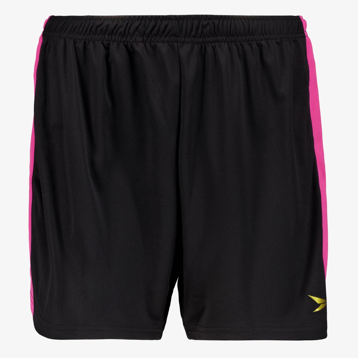 Dutchy dames voetbalshort zwart roze - Maat S