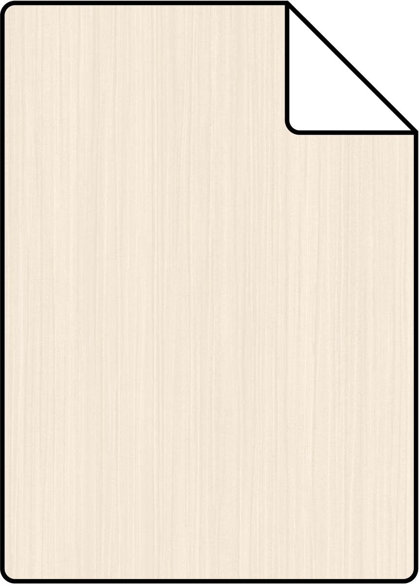 Proefstaal Origin Wallcoverings behang fijne strepen ivoor wit - 26,5 x 21 cm - 345407-S