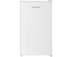 Heinner HF-HM90E++ Tafelmodel Koelkast – 90 L – Mechanische Bediening – LED-verlichting – Omkeerbare Deur – Wit – 5 Jaar Garantie
