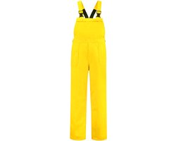 Party Tuinbroek Geel Volwassenen Premium - Maat 3XL