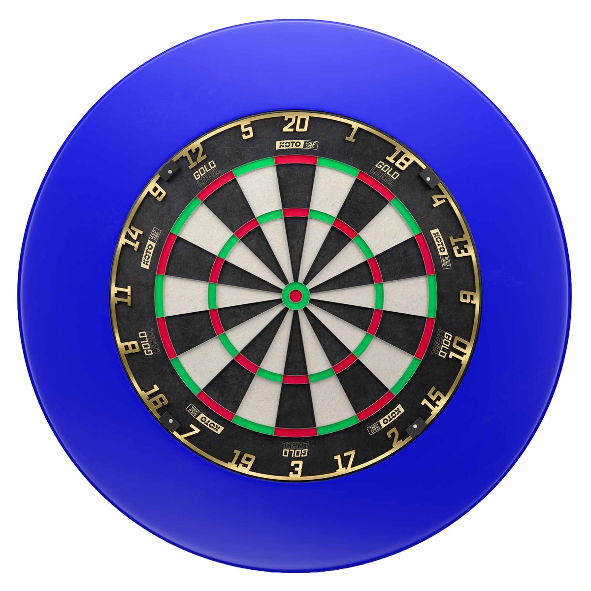 KOTO Gold Label + PU Surround - Dartset Blauw