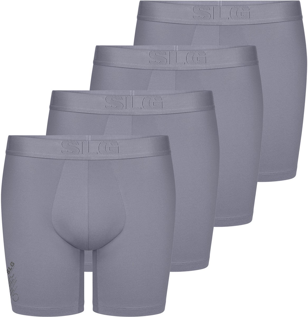 sloggi Heren lang short / pant 4 pack SLG Base Soft